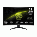 MSI MAG 321CQF-E18 32 Inch FHD 0.5ms (GTG) 180Hz Rapid VA Gaming Monitor