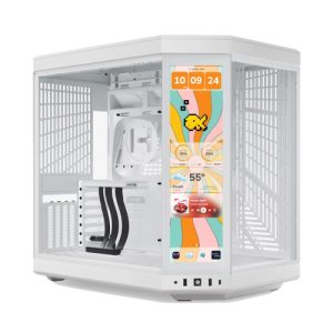HYTE Y70 Touch Infinite Snow White Mid Tower Computer Case