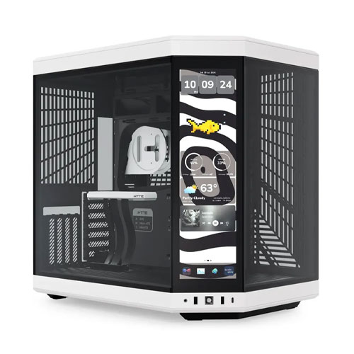54 HYTE Y70 Touch Infinite Panda Mid Tower Computer Case - Image 1