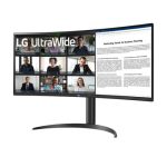 LG UltraWide 34WR55QK-B 34 Inch WQHD 5ms (GtG) 100Hz VA Curved Monitor - Image 2