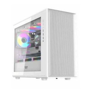 DarkFlash DB460M M-ATX White Computer Case