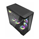 DarkFlash DS900G ATX Black Computer Case - Image 3