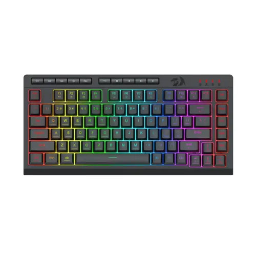 80 Redragon CRESCENT K524 Pro RGB Membrane Wireless Gaming Keyboard - Image 1