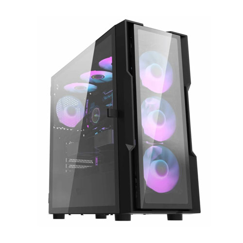 85 DarkFlash DK431 Glass E-ATX Mid Tower Computer Case - Image 1