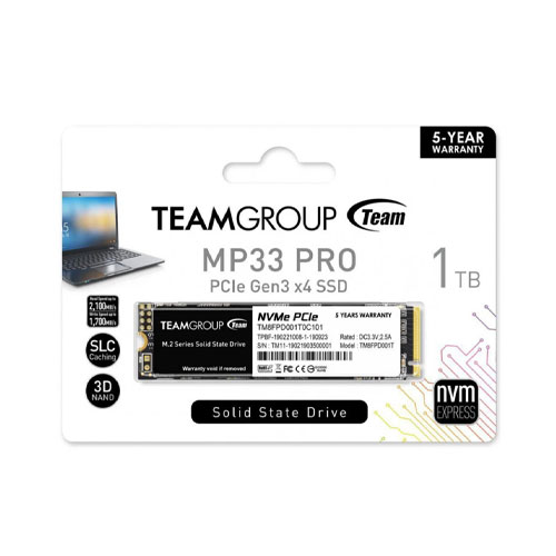 48 Team Group MP33 Pro M2 PCIe 2280 1TB - Image 1