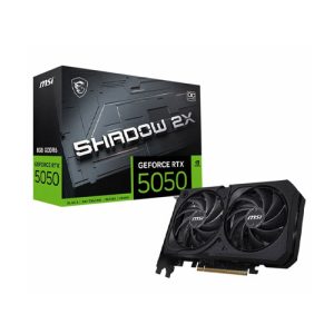 MSI GeForce RTX5050 8G SHADOW 2X OC GDDR6 GRAPHIC CARD