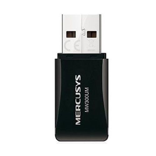 64 Mercusys MW300UM N300 Wireless Mini USB Adapter - Image 1
